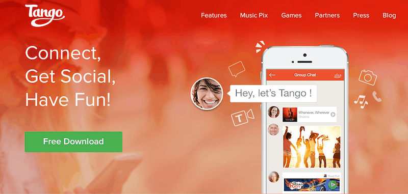 tango iphone app