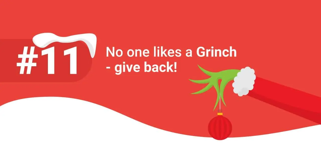 11 No one likes grinch give back