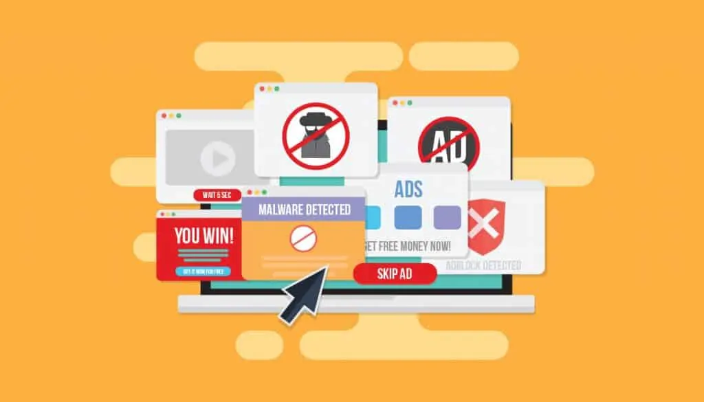 Adblocking software can also help protect your from scam ads