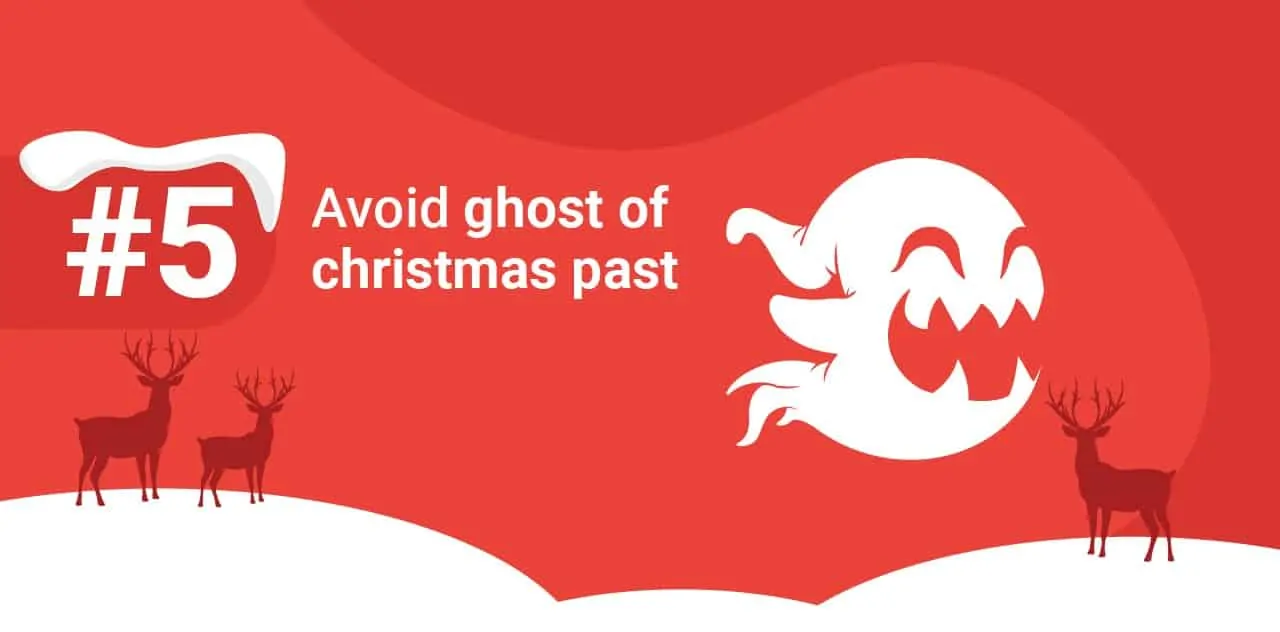 5 avoid ghost of Christmas past