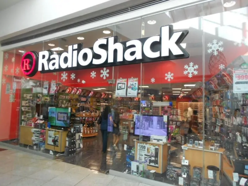 radio shack rebranding