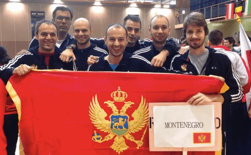 Montenegrin Kendo National Team at European Kendo Championship in France