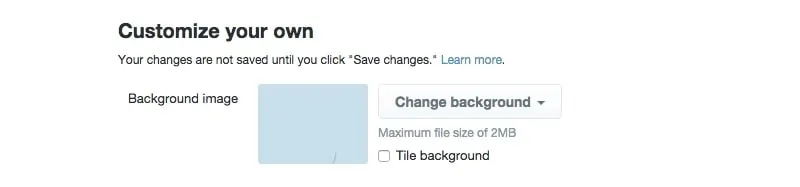 Customize Twitter.com