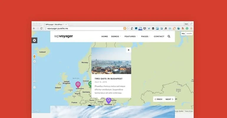 WPvoyager WordPress theme