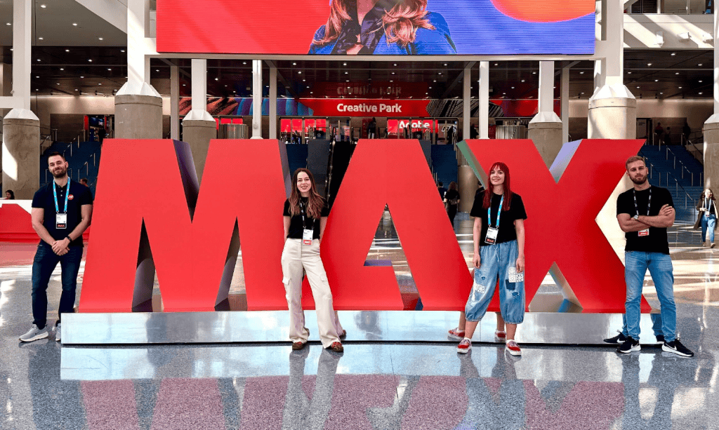 .ME team at the closing of Adobe Max 2025